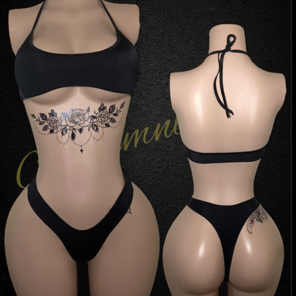 Elegant Black Bikini Set